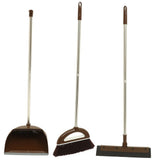 1 Set of Household Broom and Dustpan Lightweight Broom Dustpan Cleaning Supplies V1192-AZ-W-22650