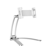 Tablet Stand Kitchen Desktop Aluminium Phone Tablet Stand Wall Mount Laptop Stand Large Clip V1263-JX-7789