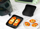 Airfryer Accessory Set - Silicone Liner, Grill, Steam Basket, Baking Tray and Pan - Set of 7 V1189-HB001ZSSG00133