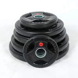 Tri-Grip Olympic Bumper Plates - 105kg kit V1012-CFTG105