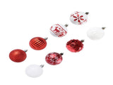 40PCS Xmas Tree Ball Plastic Lightweight Easy to Hang Ball Xmas Ball Decorations Ornaments for V1294-YM0901-3115240093212