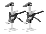 Labor Saving Arm Jack, 2 PCS 200 kg Bearing Capacity, Lifting up to 165 mm, Metal Hand Lifting Jack V952-TGQ170MM2DHS09LQLV0