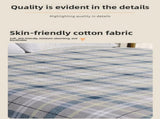 Washable Incontinence Bed Pad 115x200cm Reusable Waterproof Mattress Protector with Non-Slip Backing V888-ELOSUNG41229
