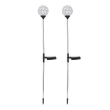 Solar Garden Lights Outdoor LED Globe Lamp Color Changing IP65 Waterproof for Pathway Lawn Courtyard V1294-YM0718-3111210476411