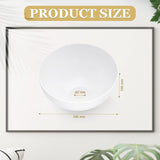 4 Packs Floor Lamp Shade 10 Inch Plastic Bowl Replacement White Lamps Shades Cover for Living Room V1259-DP01-A-5573