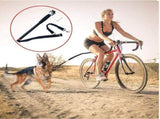 Ride Free, Walk Your Pup Hands-Free Bike Dog Leash with Shock-Absorbing Bungee, Adjustable Bike V1341-ZY-BP7TVXKC-BLACK