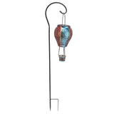 Hanging Solar Lantern Retro Hollowed Fire Balloon Style Warm Romatic Garden Solar Light for Outdoor V1294-YM0703-3111230123511