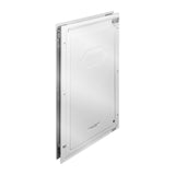 Pet Door, 33.7 x 50.9 cm Aluminum Frame with Lock and Flap System, Weatherproof Doggy Door, Easy to V952-MSCWMLMLHJ1PCF80QV0