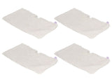 4Pcs Microfiber Mop Pads Replacement Steaming Mop Pads for Shark S3901 S3500 S3501 V1294-YM0626-3113220319311