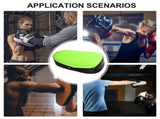 Multicolor Thai Kick Pads for Martial Arts Training with Adjustable Height, PU Material, 20 x 10 V1366-AZ2-W-19511
