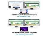 Simplecom KM590 2-Port USB-C Dual 4K HDMI Monitor KVM Switch and Docking Station with Network V28-SIMKM590