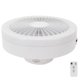 Remote Control Smart Electric Fan with 3 Gears Speed Mini Fan for Home OutdoorWhite V1294-YM0721-3113210031111