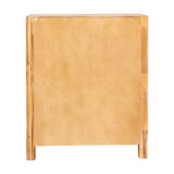 Tallboy with 4 Storage Drawers Solid Wooden Assembled in Oak Colour V43-TBY-NOW-OAK