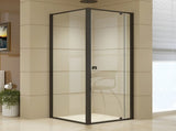 Semi Frameless Shower Screen x 195cm Side AS/NZS Glass V63-824461