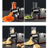 MAX 1200W Electric Cheese Grater Salad Maker With 5 Different Shapes of Blades AU V201-CUT0001GE8AU