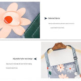 Home Closed Room Dust Cleaning Essentials Bundle - Green grass and small white flower pattern V888-ELOSUNG53587