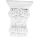 Lightweight White Decorative Carving for Corner Accents with Detailed for Home Decor V1192-AZ-W-28280