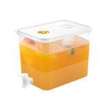 Food Storage ,2.5 Gallon Refrigerator Beverage Dispenser With Leak Proof Lid Filter Juice Container V1369-AZ3-W-17640