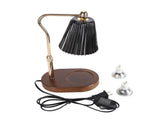 Electric Candle Lamp Warmer Dimmable Wax Melt Warmer for Scented Wax with 2 Bulbs Height Adjustable V1294-YM0901-3119240049411