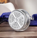 White French Press Coffee Maker 1000ml with Coffee Bean Can Extra Filter Gift Set V498-FRENCHPRESS1000SETWH