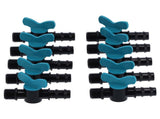 50PCS 20x1/2in Male Thread Irrigation Switch Valve Gate Valves for Garden Drip Irrigation V1294-YM0901-3111210175411