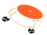 Round Rolling Low Stool Comfortable Universal Wheel Movable Mini Stool High Weight Capacity for Home V1294-YM0706-3116230016212