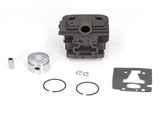 32mm Cylinder Piston Kit Garden Brush Cutter Cylinder Piston Assembly with Gasket for TJ23 V1294-YM0523-3111210414511