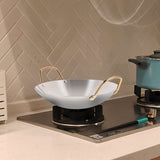 Stainless Steel Nonstick Cooking Pot with Double Handles, Home Kitchen Saucepan for Everyday Use V1370-AZ4-08621
