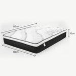 Laura Hill Premium Queen Mattress with Euro Top Layer - 32cm MTS-T32-KNT-QN