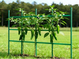 Garden Stakes, 50 Pack, 1170 mm, Plastic Coated Metal Tomato Stakes, Garden Sticks for Plants V952-ZWZCHYZ12M11ZDALY001V0