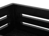 Wooden Storage Basket 13 X 5.9 X 3.9in Multifunctional Space Saving Storage Crate Box for Bathroom V1294-YM0901-3117250004611