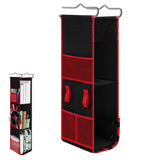 Locker Organizer with Multiple Pockets, Hanging Storage Rack for School, Gym, Work Locker V1192-AZ-W-30090