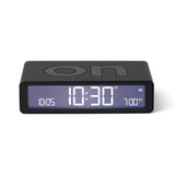 Lexon Flip Classic Reversible Alarm Clock - Black V398-LD-LR157N0