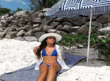 Lazy Dayz Beach Umbrella - Makena V915-LD0075-MK