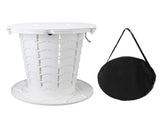 Retractable Portable Toilet Foldable Travel Toilet 7 Level Adjustable Height Camping Portable Potty V1294-YM0901-3111240205811