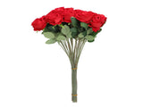 50pcs Artificial Roses Realistic Real Looking Long Stem Fake Roses for DIY Wedding Bouquets V1294-YM0901-3115240075711