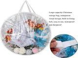 2Pcs Christmas Wreath Storage Container 20 Inch Wreath Storage Bags Round Durable Wreath Bags V1188-YT-A-314