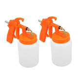 Air Sprayer for Painting Cars Multi-Color Plastic Adjustable Control Lightweight 2Pcs V1192-AZ-W-31342