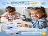 Children's Digital Camera 1080P HD with 2.4-Inch Screen, Instant Printing, Includes Paper & 32GB V1188-MS-325-0192