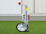 AL-KO 8-inch Swing Up Jockey Wheel with Large Swivel Bracket 628200XP3BX