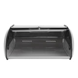 Metal Bread Box Mirrored Iron Bread Storage Holder Keeper Container Bin with Window for Kitchen V1294-YM0901-3118240122111