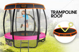 Kahuna Trampoline 6 ft with Roof - Pink TRA-KAH-06-PK-RF