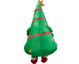 Inflatable Christmas Tree Costume Christmas Costume Polyester Christmas Costume - Green - Size 01 V1102-128-41271-GRN-01