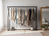 Commercial Clothing Garment Rack Retail Shop in Black V63-920641