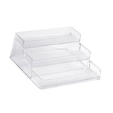 Nail Polish Organizer Rack Shelf 3 Tier Multifunctional Transparent Nail Polish Display Rack V1294-YM0901-3117240232511