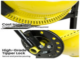 Kartrite Portable 63L Cement Concrete Mixer Dual Mix Blades & Tipper Lock 220W HCM-225-063