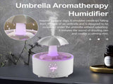 Aromatherapy Humidifier - Umbrella Humidifier - 300ml Rotating Humidifier for Bedroom with Remote V1188-MS-313-0620