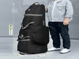 OutdoorMaster Padded Golf Club Travel Bag with Wheels, 900D Heavy Duty Oxford Waterproof V1168-1T-667I-963T