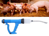 Continuous Syringe 70ml Adjustable Injector Veterinary Accessory for Pig Cattle Sheep V1294-YM0901-3111200275711