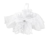 Wedding Flower Girl Basket White Lace Classic Gift Ceremony Supplies for Rose Petals V1294-YM0706-3115230069511